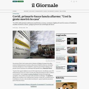 Covid, primario Sacco lancia allarme: